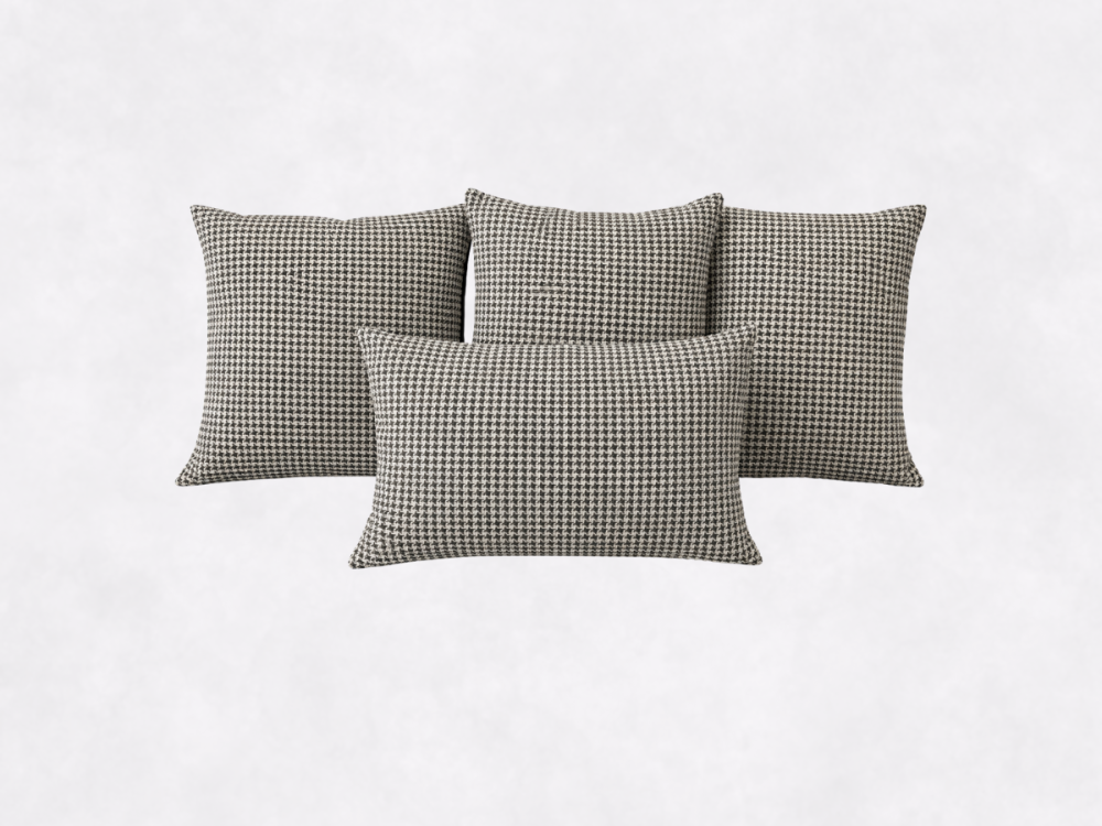 Conjunto de Almofadas Xadrez