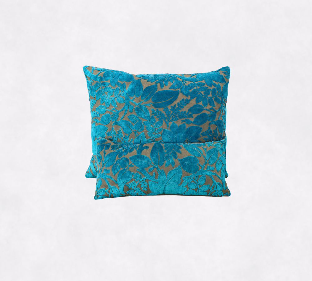 Conjunto de Almofadas Azul