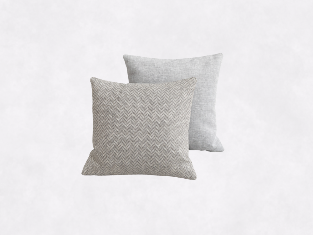 Conjunto de Almofadas Cinza